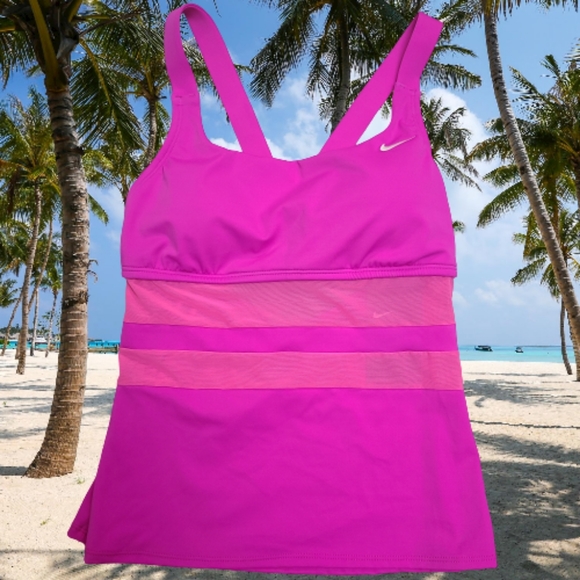 💞NWT Nike Tankini 2 piece set Meduim Size💞 - Picture 2 of 4